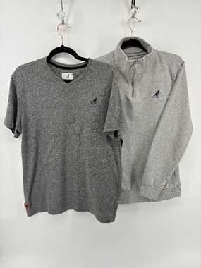 Kangol Men’s T-Shirt & Sweater Bundle